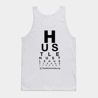 Hustle University - Eye Chart Tank Top